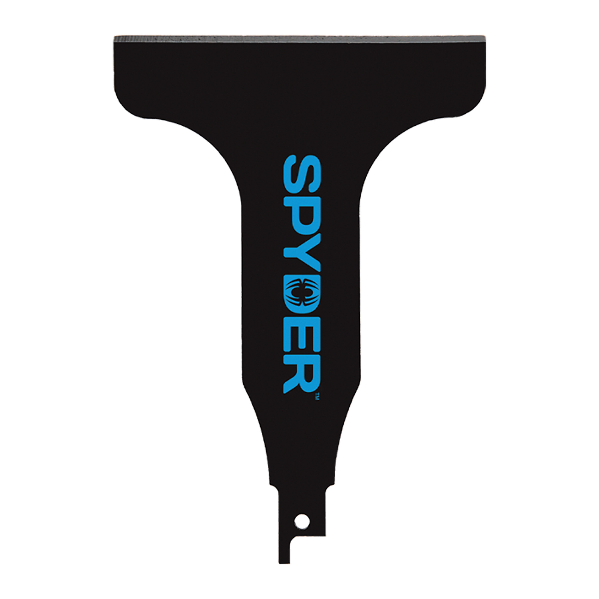 Spyder Scraper Blade Reciprocating Saw Attachment - 4in. Blade Width, High-Carbon Spring Steel, Model# 00320